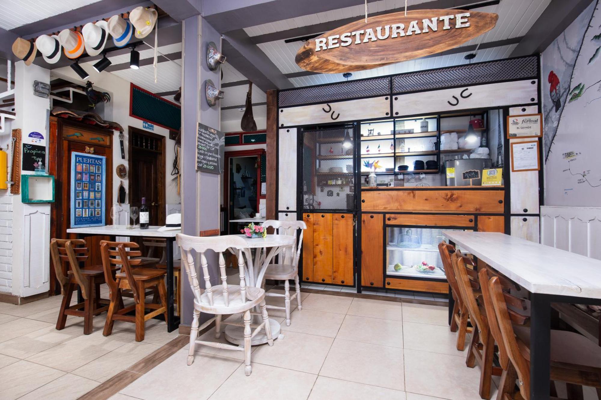 Hostal El Quinde Salento Buitenkant foto