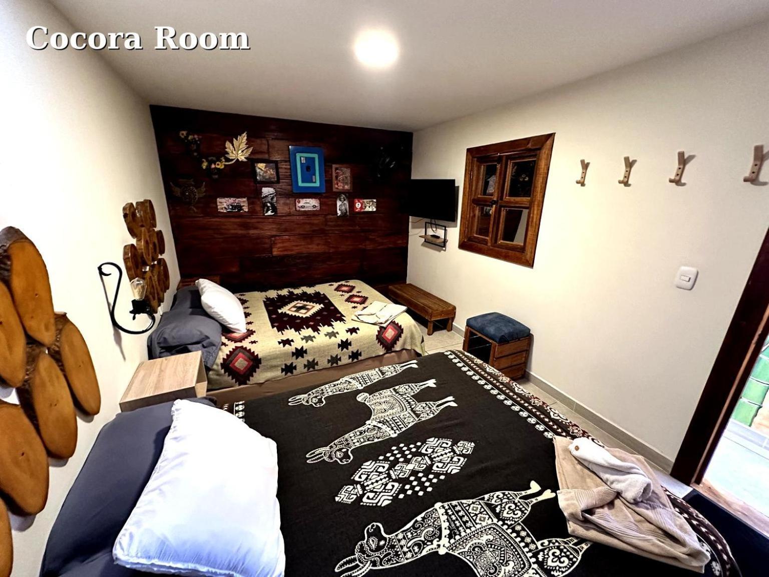 Hostal El Quinde Salento Buitenkant foto
