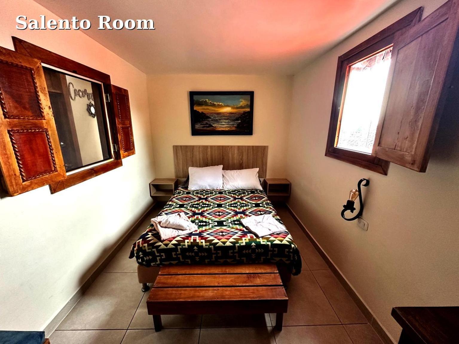 Hostal El Quinde Salento Buitenkant foto
