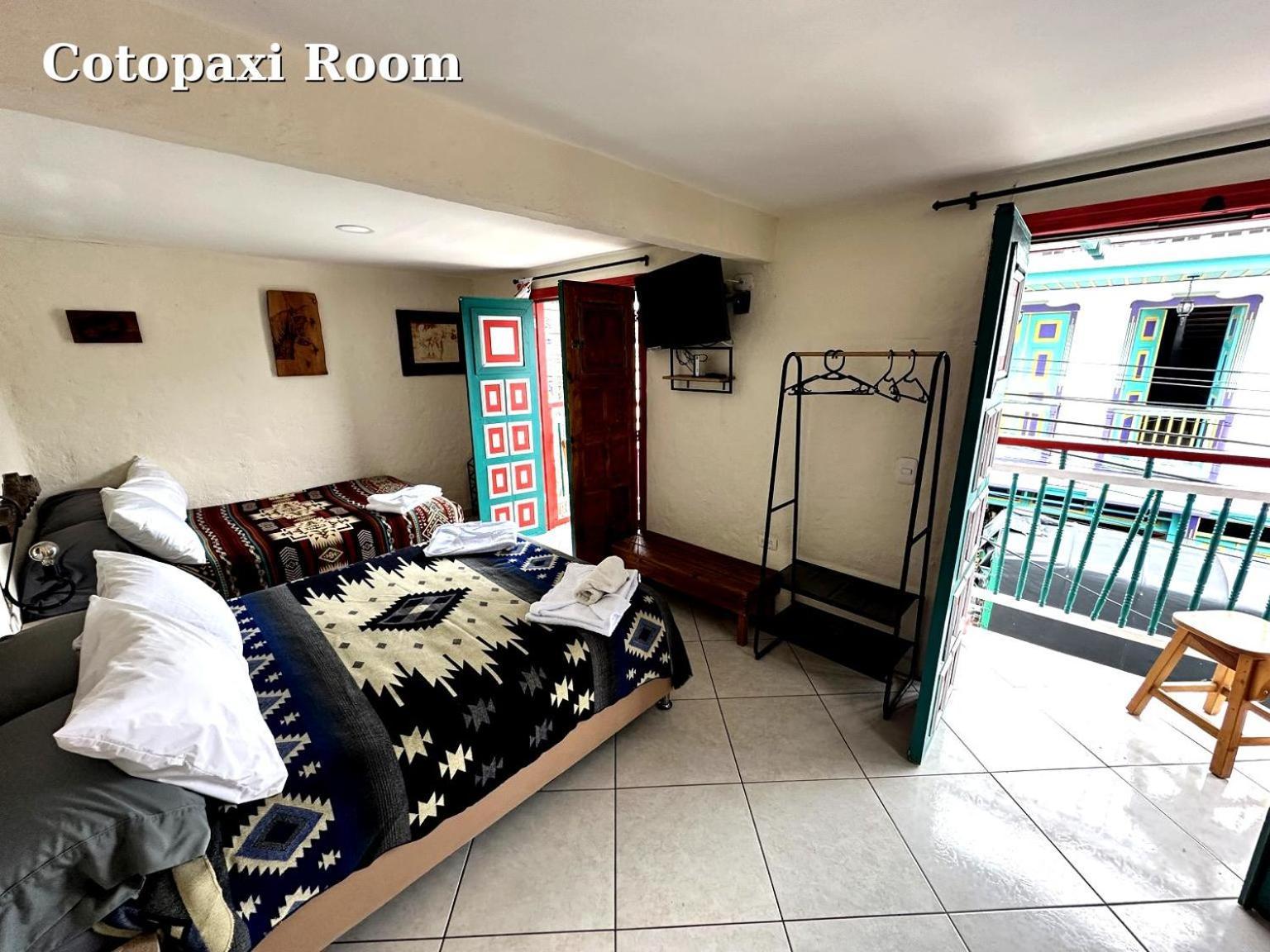 Hostal El Quinde Salento Buitenkant foto